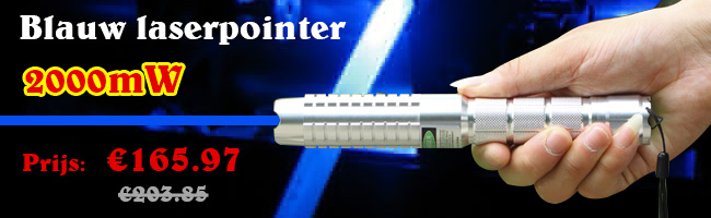 2000mw blauw laserpen