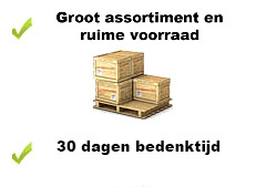 7 dagen pakket terug,1 jaar garantie