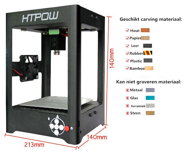 1000mW laser graveermachine