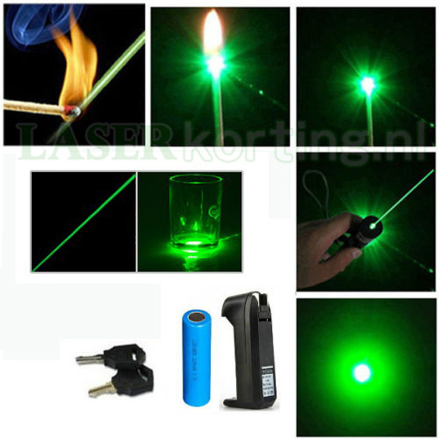  groene 5000mW laserpen