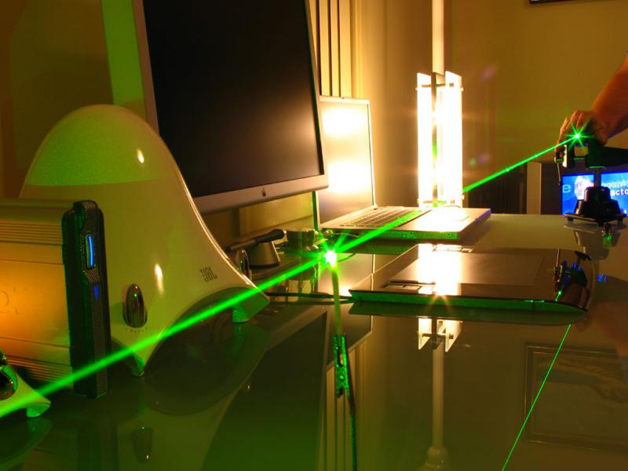 professionele hoog vermogen 1000mW groene laser pointer