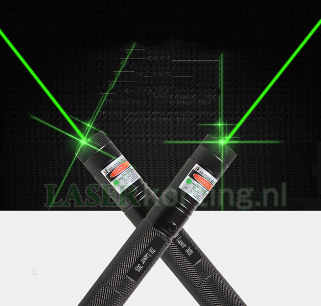 2000mW groene laserpen