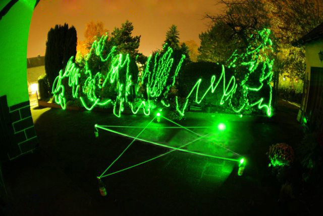 Hoogwaardige laser groene 5000mW 