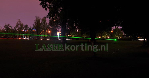 groene laser vogels verjagen