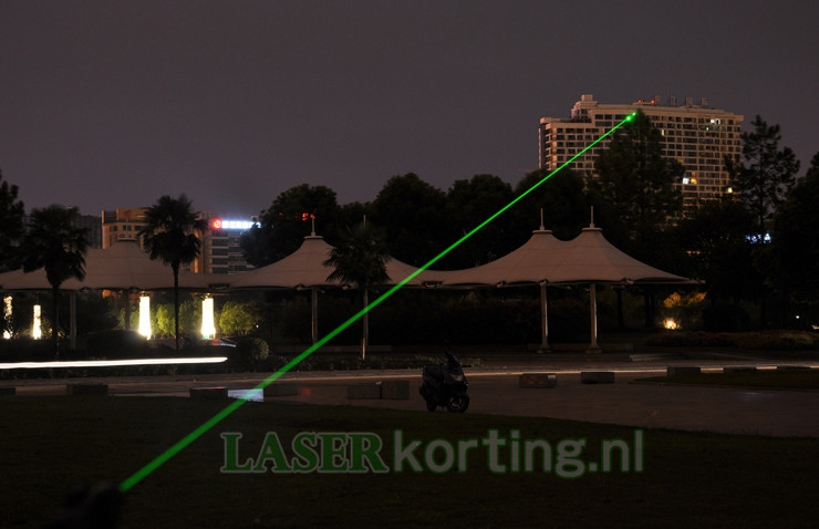 groene lichtstraal