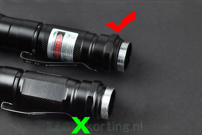 groene laserpointer 