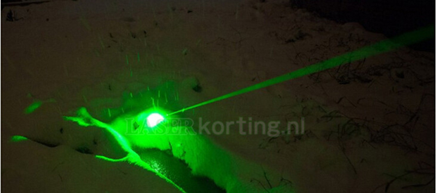 groene laserpen