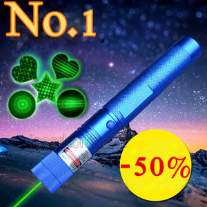 10000mw Goedkope en sterke groene laser (Blauw)
