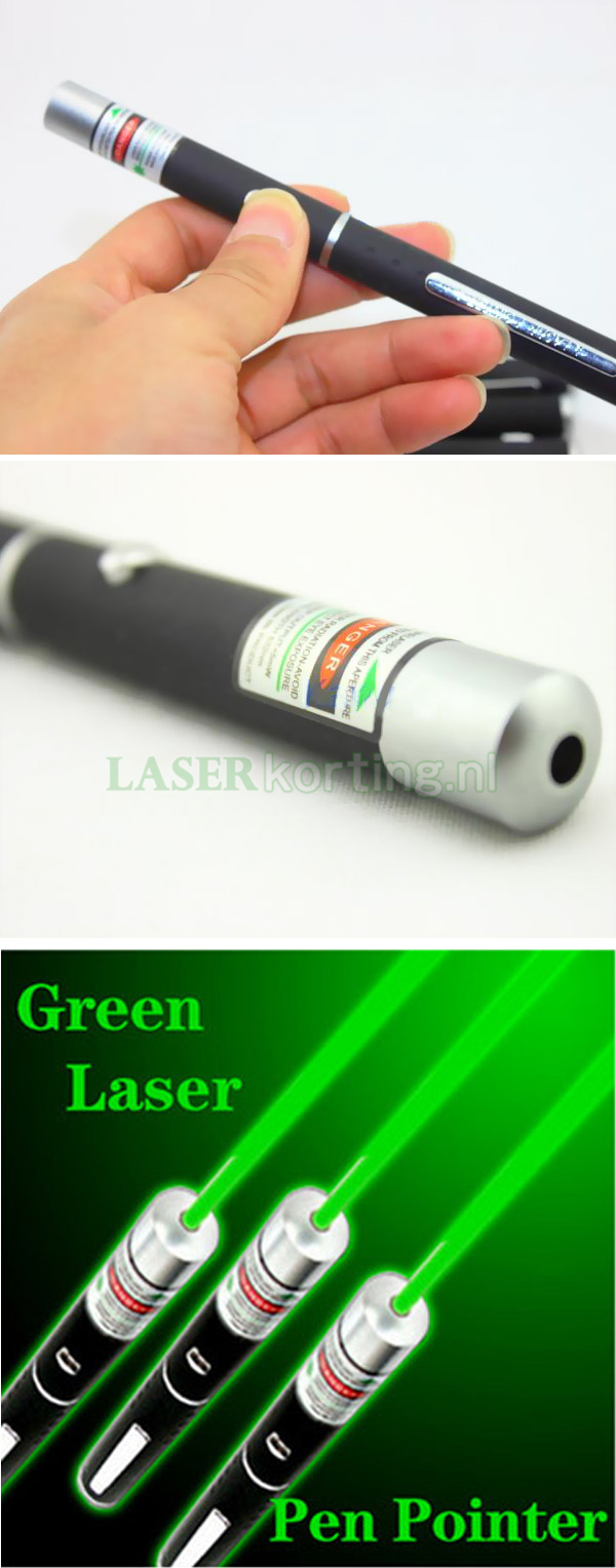 30mW laser pointer groen