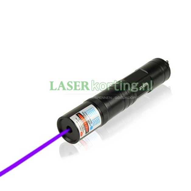200mW laserpen blauw-violet