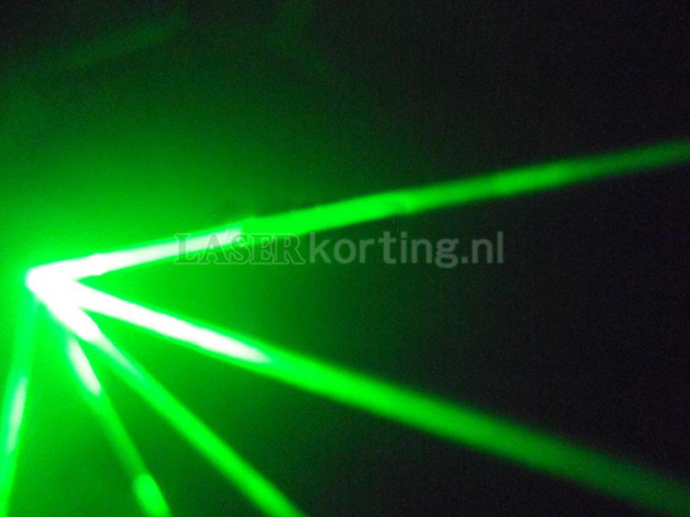 groene en rode Laser handschoen