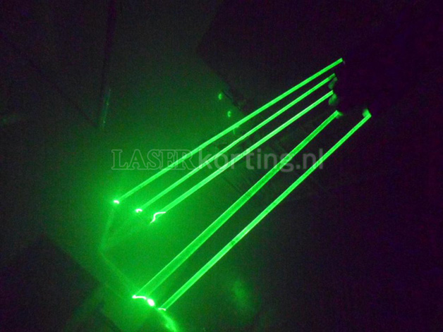 Laser handschoen groen kopen