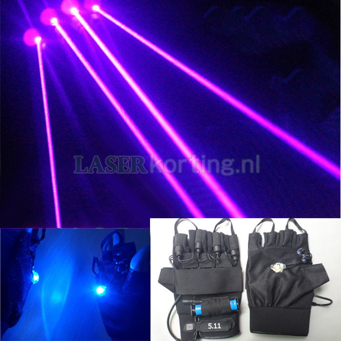 Laser handschoen 