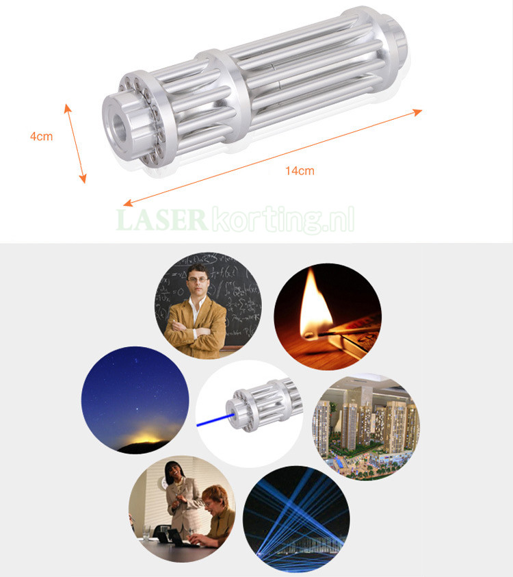 sterke 5000mW laserpen groene