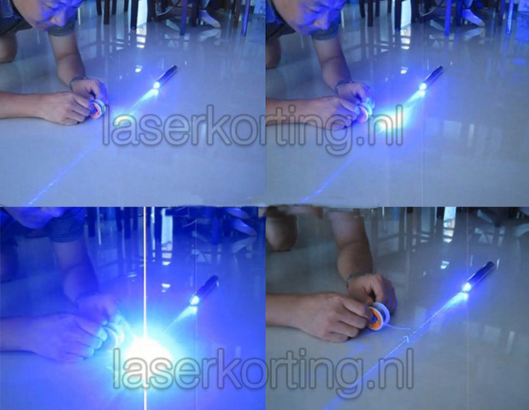 5000mW blauw laserpen 