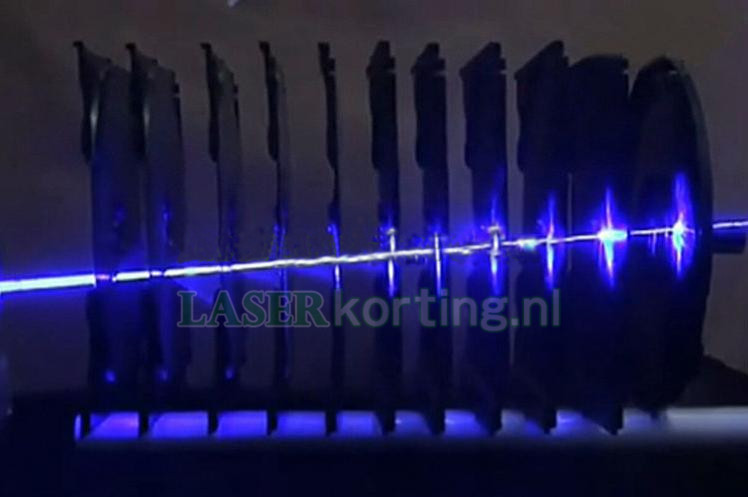 Supersterke 30000mW blauw laserpen