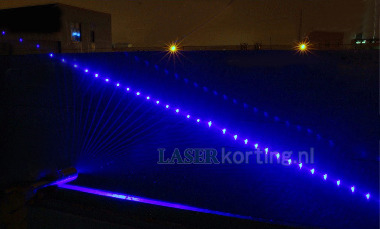 10000mW blauw laserpen