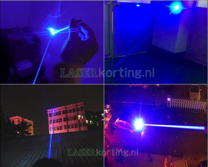 1000mW blauwe-violette laserpen