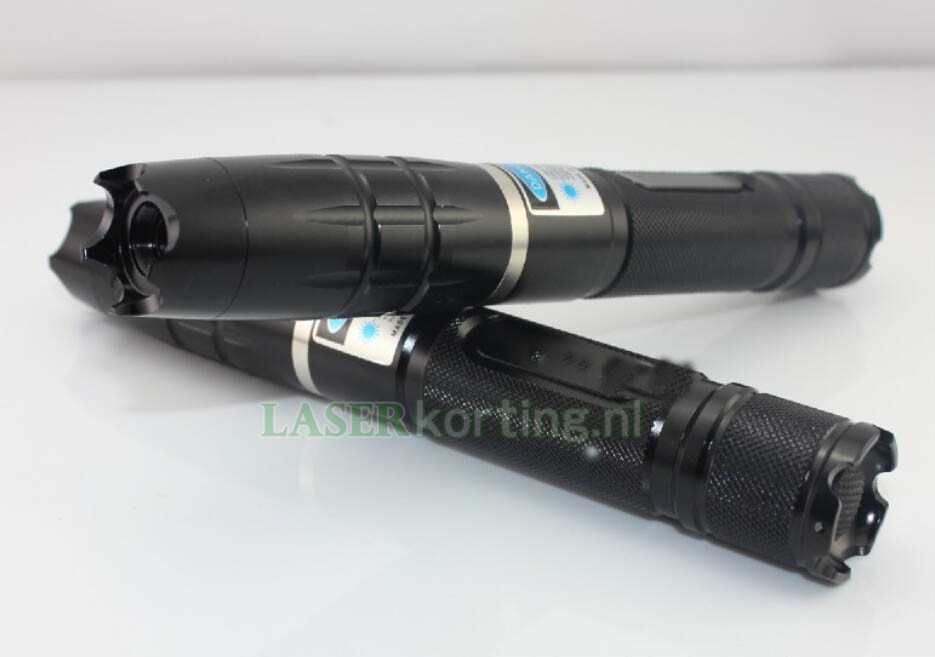 extreem sterk 1000mW blauwe laserpointer