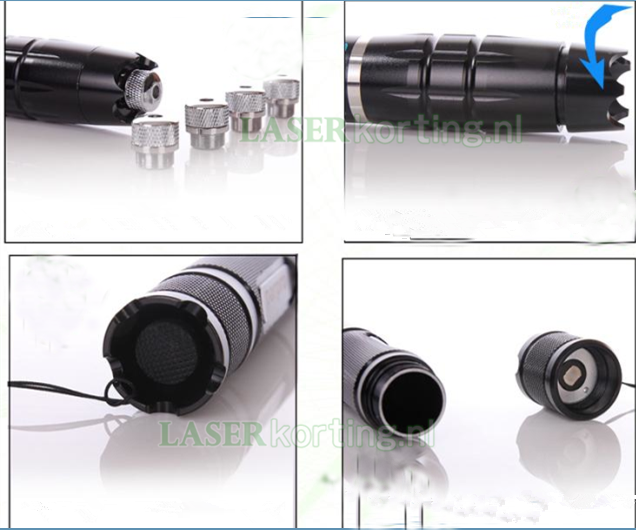 1000mW blauwe laserpen