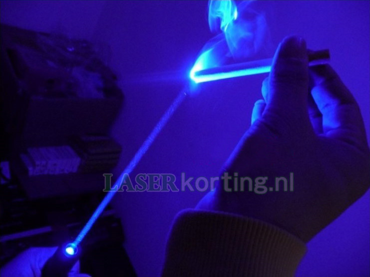 5000mW blauw laserpen 